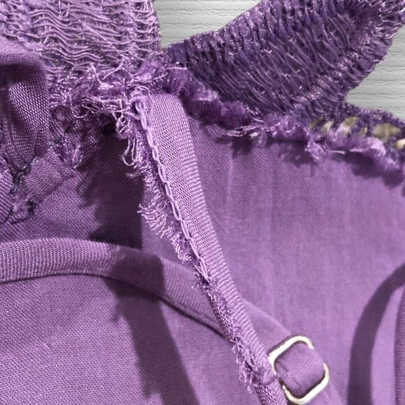 Chelsea & Violet | Sleeveless | Square Neck | Lace | Tiered | Tank Top - Picture 3 of 5